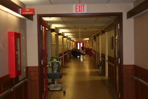 The Pines Olean Hallway