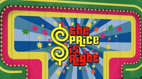 The Price is Right game show sign