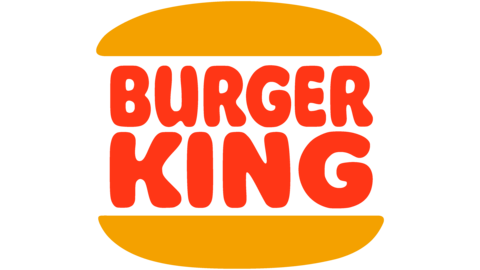 Top and bottom of a burger bun with Burger King written in between