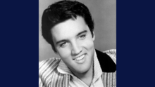 Portrait of Elvis Presley